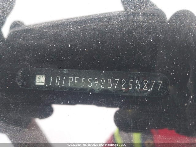 Продаж на аукціоні авто 2011 Chevrolet Cruze Lt, vin: 1G1PF5S92B7253877, номер лоту: 12633940