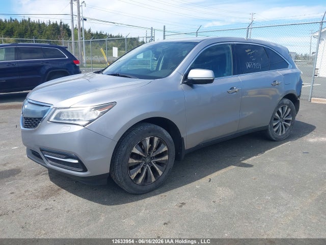 Acura Mdx Navigation Package 2016 5FRYD4H42GB504534 Image 2