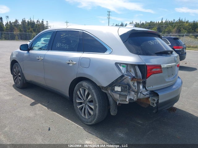 Acura Mdx Navigation Package 2016 5FRYD4H42GB504534 Image 6