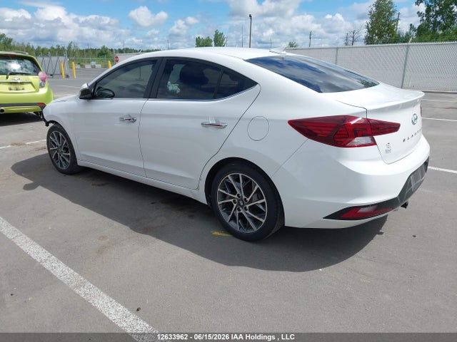 12633962 :رقم المزاد ، KMHD84LF8KU878168 vin ، 2019 Hyundai Elantra Luxury مزاد بيع