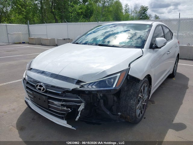 12633962 :رقم المزاد ، KMHD84LF8KU878168 vin ، 2019 Hyundai Elantra Luxury مزاد بيع