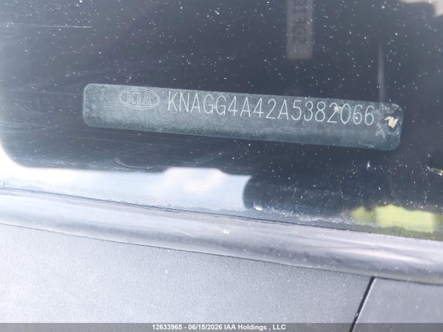 Aukcja sprzedaży 2010 Kia Optima Lx, vin: KNAGG4A42A5382066, numer aukcji: 12633965