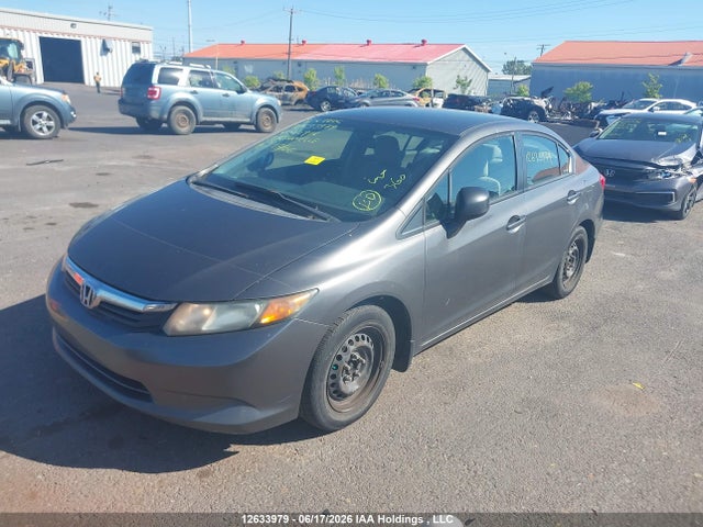 2012 Honda Civic Lx მანქანა იყიდება აუქციონზე, vin: 2HGFB2E41CH044912, აუქციონის ნომერი: 12633979