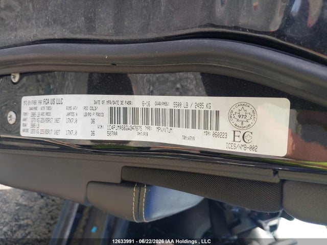 12633991 :رقم المزاد ، 1C4PJMAS6GW347875 vin ، 2016 Jeep Cherokee Sport مزاد بيع
