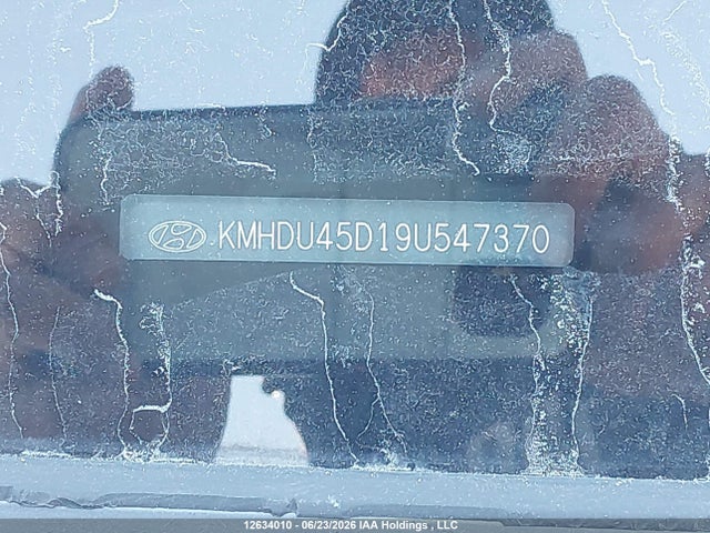 2009 Hyundai Elantra Gls/se მანქანა იყიდება აუქციონზე, vin: KMHDU45D19U547370, აუქციონის ნომერი: 12634010