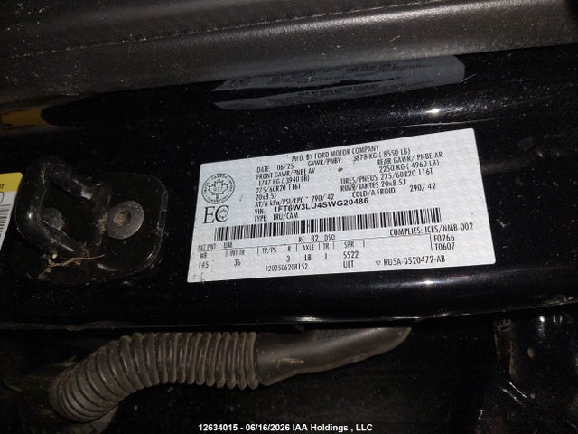 Ford F-150 Lightning Flash 2025 1FT6W3LU4SWG20486 Image 19