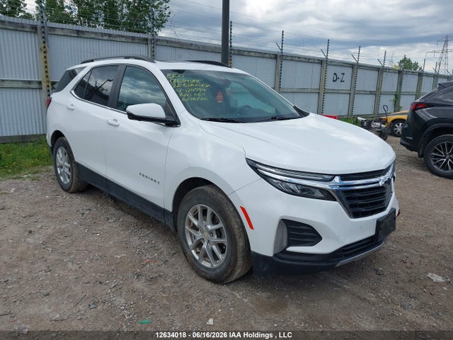 12634018 :رقم المزاد ، 2GNAXUEV7N6124994 vin ، 2022 Chevrolet Equinox Lt مزاد بيع