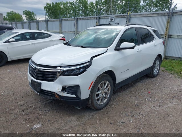 12634018 :رقم المزاد ، 2GNAXUEV7N6124994 vin ، 2022 Chevrolet Equinox Lt مزاد بيع