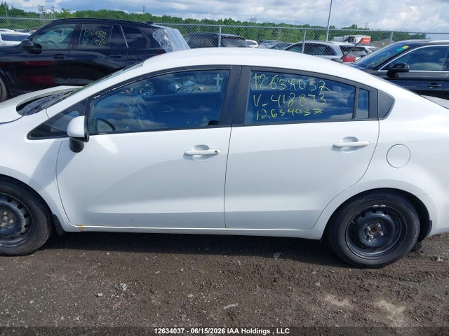 Aukcja sprzedaży 2014 Kia Rio Ex/ex+/lx/lx+/sx, vin: KNADM4A36E6418893, numer aukcji: 12634037