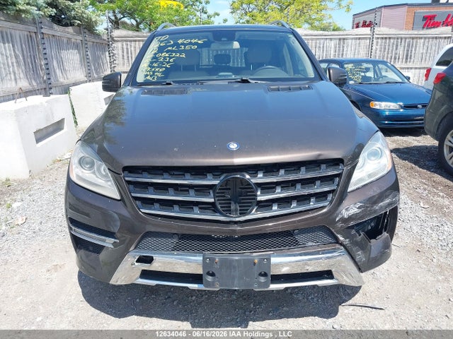 Aukcja sprzedaży 2012 Mercedes-benz Ml 350 Bluetec 4matic, vin: 4JGDA2EB1CA086322, numer aukcji: 12634046