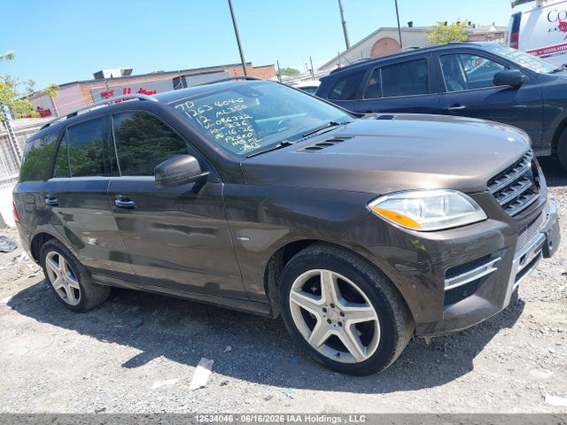 Aukcja sprzedaży 2012 Mercedes-benz Ml 350 Bluetec 4matic, vin: 4JGDA2EB1CA086322, numer aukcji: 12634046