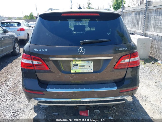 Aukcja sprzedaży 2012 Mercedes-benz Ml 350 Bluetec 4matic, vin: 4JGDA2EB1CA086322, numer aukcji: 12634046