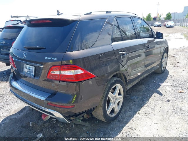 Aukcja sprzedaży 2012 Mercedes-benz Ml 350 Bluetec 4matic, vin: 4JGDA2EB1CA086322, numer aukcji: 12634046