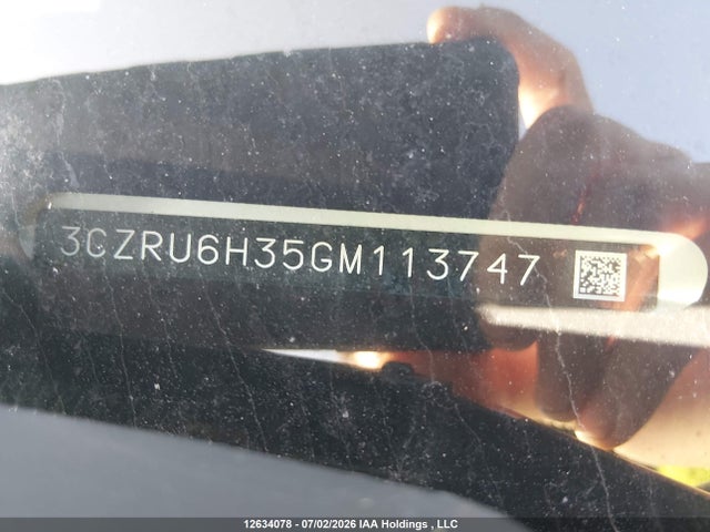 Honda HR-V LX 2016 3CZRU6H35GM113747 Image 17