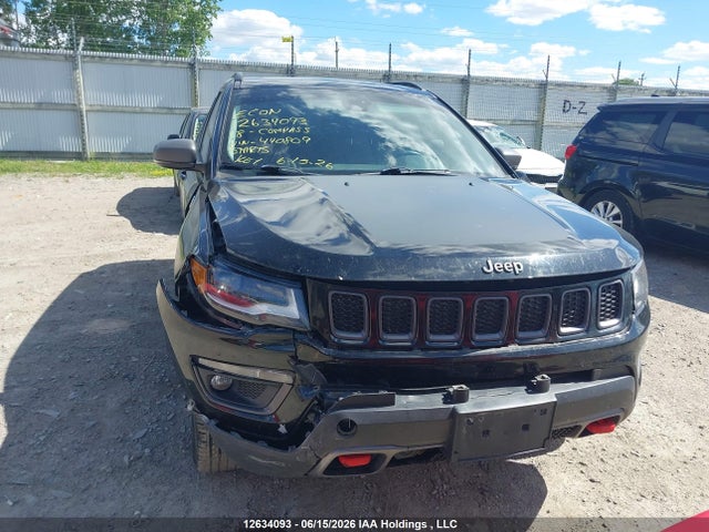 12634093 :رقم المزاد ، 3C4NJDDB9JT440809 vin ، 2018 Jeep Compass Trailhawk مزاد بيع