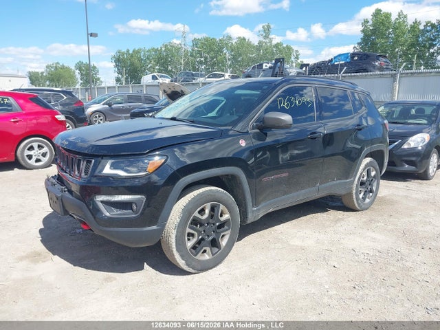 12634093 :رقم المزاد ، 3C4NJDDB9JT440809 vin ، 2018 Jeep Compass Trailhawk مزاد بيع