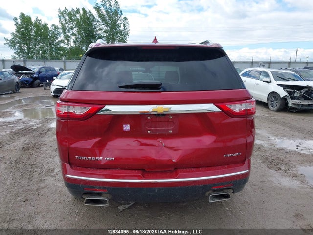12634095 :رقم المزاد ، 1GNEVKKW9LJ218951 vin ، 2020 Chevrolet Traverse Premier مزاد بيع
