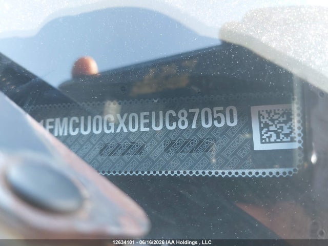 Aukcja sprzedaży 2014 Ford Escape Se, vin: 1FMCU0GX0EUC87050, numer aukcji: 12634101