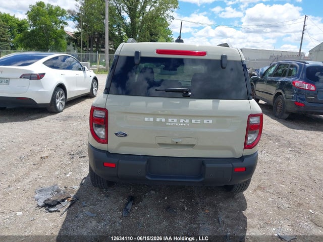 2025 Ford Bronco Sport Big Bend მანქანა იყიდება აუქციონზე, vin: 3FMCR9BN3SRE33245, აუქციონის ნომერი: 12634110