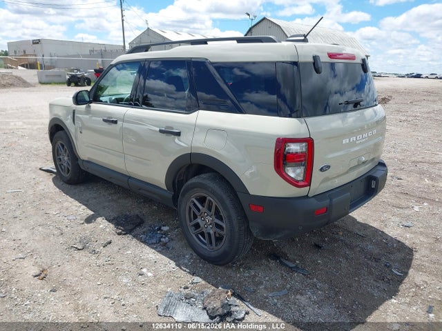 2025 Ford Bronco Sport Big Bend მანქანა იყიდება აუქციონზე, vin: 3FMCR9BN3SRE33245, აუქციონის ნომერი: 12634110