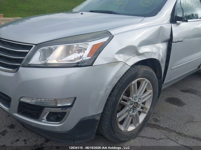 12634115 :رقم المزاد ، 1GNKVGKD4FJ297349 vin ، 2015 Chevrolet Traverse Lt مزاد بيع