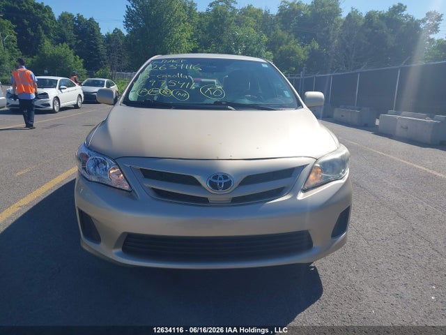 12634116 :رقم المزاد ، 2T1BU4EE0DC975411 vin ، 2013 Toyota Corolla Ce مزاد بيع