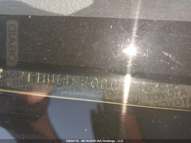 12634116 :رقم المزاد ، 2T1BU4EE0DC975411 vin ، 2013 Toyota Corolla Ce مزاد بيع