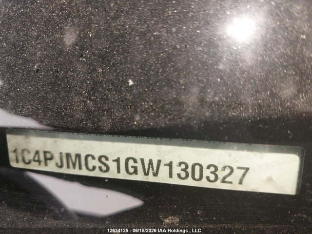 Продаж на аукціоні авто 2016 Jeep Cherokee Latitude, vin: 1C4PJMCS1GW130327, номер лоту: 12634125