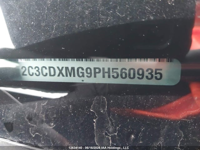 2C3CDXMG9PH560935 Dodge CHARGER GT