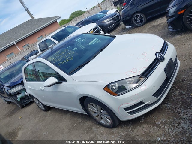 12634169 :رقم المزاد ، 3VW2A7AU5FM057295 vin ، 2015 Volkswagen Golf 2.0 Tdi Comfortline/2.0 Tdi Highline/2.0 Tdi Trendline مزاد بيع