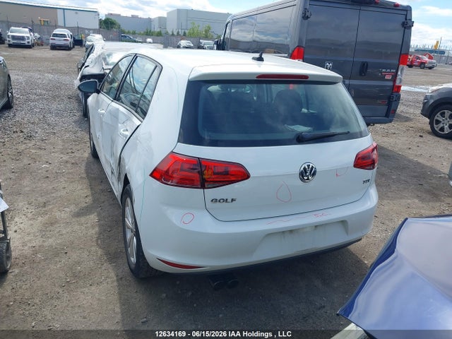 12634169 :رقم المزاد ، 3VW2A7AU5FM057295 vin ، 2015 Volkswagen Golf 2.0 Tdi Comfortline/2.0 Tdi Highline/2.0 Tdi Trendline مزاد بيع