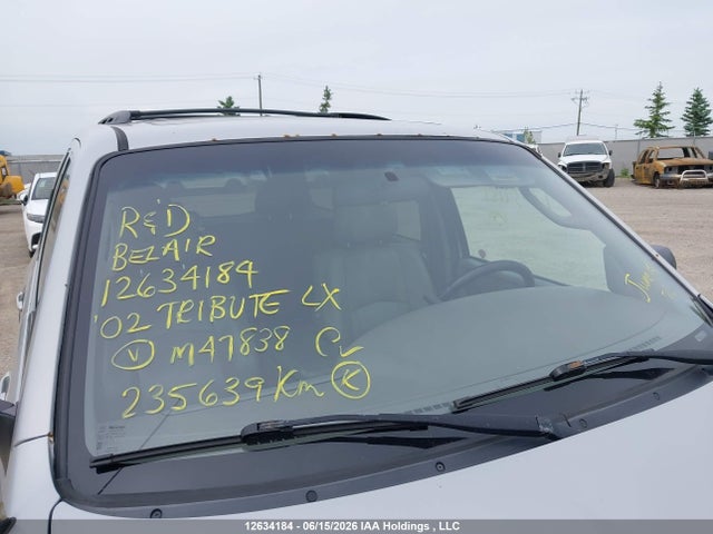 12634184 :رقم المزاد ، 4F2CU08122KM47838 vin ، 2002 Mazda Tribute Lx/es مزاد بيع