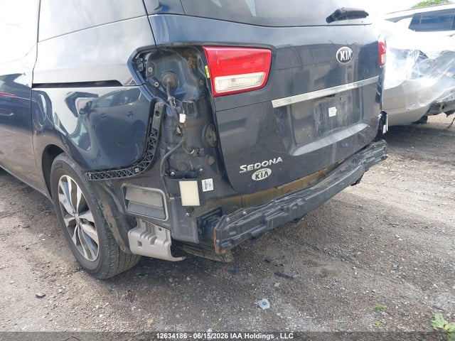 12634186 :رقم المزاد ، KNDMC5C14H6286986 vin ، 2017 Kia Sedona Sx+ مزاد بيع