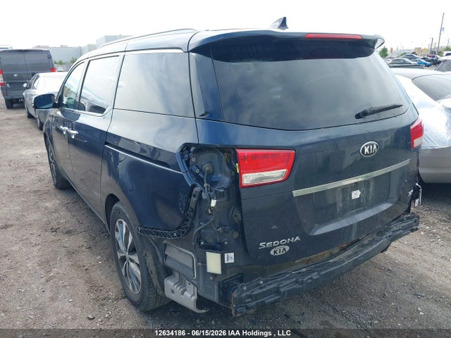12634186 :رقم المزاد ، KNDMC5C14H6286986 vin ، 2017 Kia Sedona Sx+ مزاد بيع