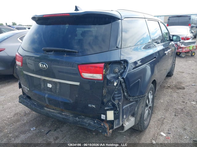 12634186 :رقم المزاد ، KNDMC5C14H6286986 vin ، 2017 Kia Sedona Sx+ مزاد بيع