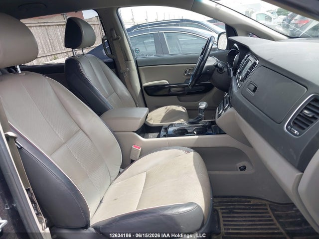 12634186 :رقم المزاد ، KNDMC5C14H6286986 vin ، 2017 Kia Sedona Sx+ مزاد بيع