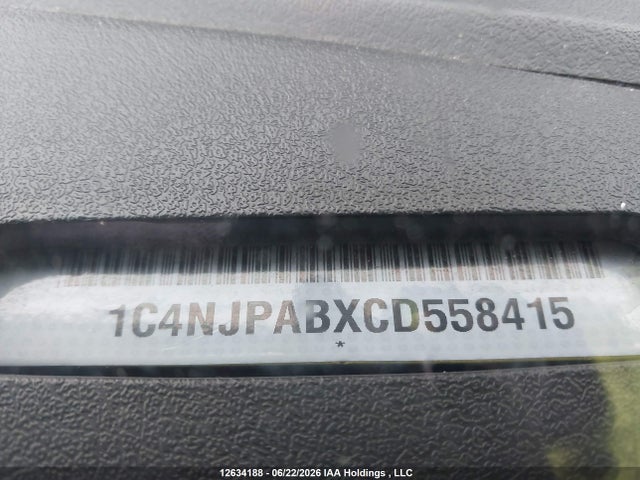 Продаж на аукціоні авто 2012 Jeep Patriot Sport/north, vin: 1C4NJPABXCD558415, номер лоту: 12634188