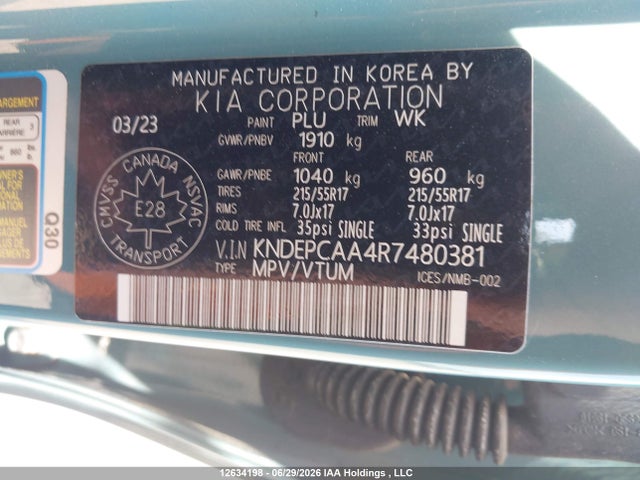 KIA Seltos Lx 2024 KNDEPCAA4R7480381 Image 9