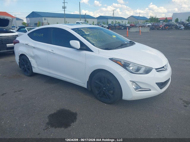 12634209 :رقم المزاد ، KMHDH4AH7FU413651 vin ، 2015 Hyundai Elantra Se/sport/limited مزاد بيع