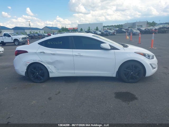 12634209 :رقم المزاد ، KMHDH4AH7FU413651 vin ، 2015 Hyundai Elantra Se/sport/limited مزاد بيع