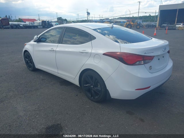 12634209 :رقم المزاد ، KMHDH4AH7FU413651 vin ، 2015 Hyundai Elantra Se/sport/limited مزاد بيع