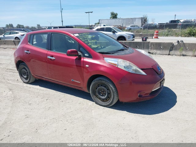 Продажа на аукционе авто 2011 Nissan Leaf Sv/sl, vin: JN1AZ0CP3BT008181, номер лота: 12634220
