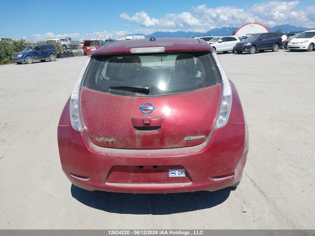 Продаж на аукціоні авто 2011 Nissan Leaf Sv/sl, vin: JN1AZ0CP3BT008181, номер лоту: 12634220