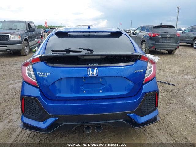2017 Honda Civic Sport მანქანა იყიდება აუქციონზე, vin: SHHFK7G43HU302836, აუქციონის ნომერი: 12634237