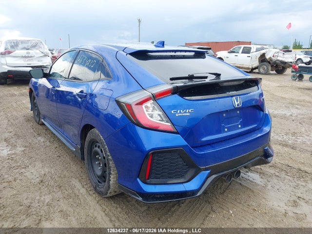 2017 Honda Civic Sport მანქანა იყიდება აუქციონზე, vin: SHHFK7G43HU302836, აუქციონის ნომერი: 12634237