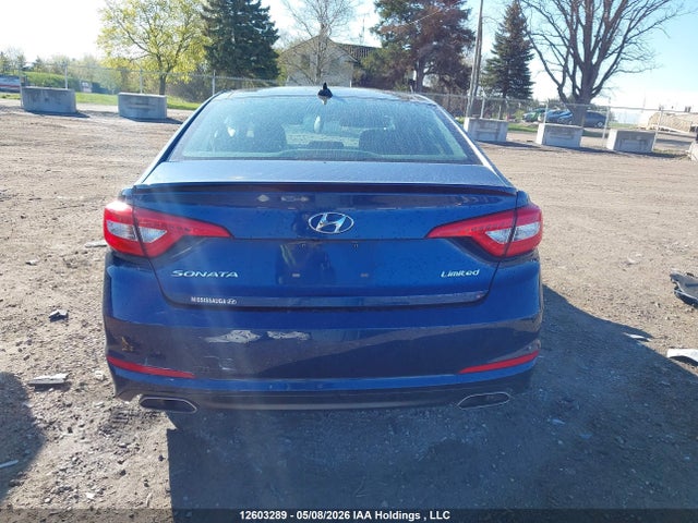 12603289 :رقم المزاد ، 5NPE34AF9GH423714 vin ، 2016 Hyundai Sonata Limited مزاد بيع