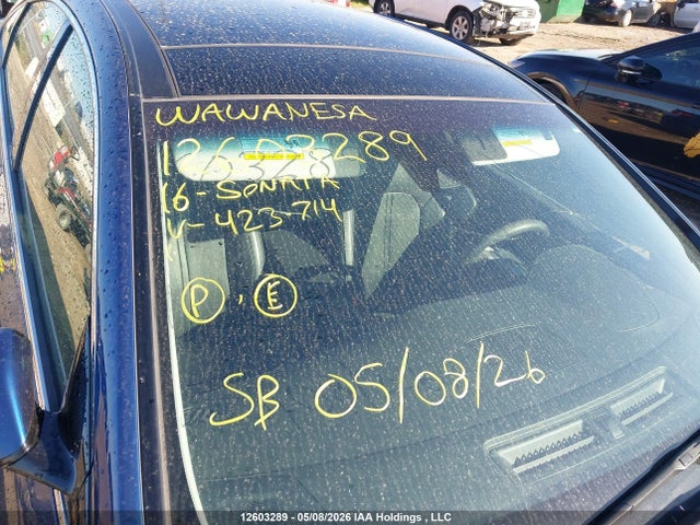 12603289 :رقم المزاد ، 5NPE34AF9GH423714 vin ، 2016 Hyundai Sonata Limited مزاد بيع