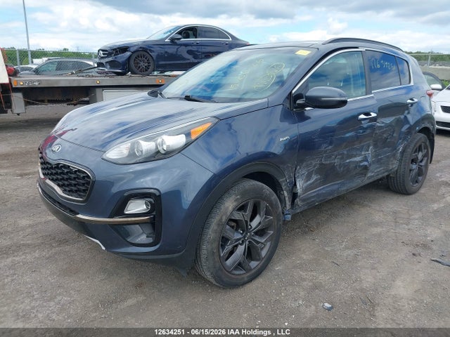 12634251 :رقم المزاد ، KNDPNCAC0M7879992 vin ، 2021 Kia Sportage Ex مزاد بيع