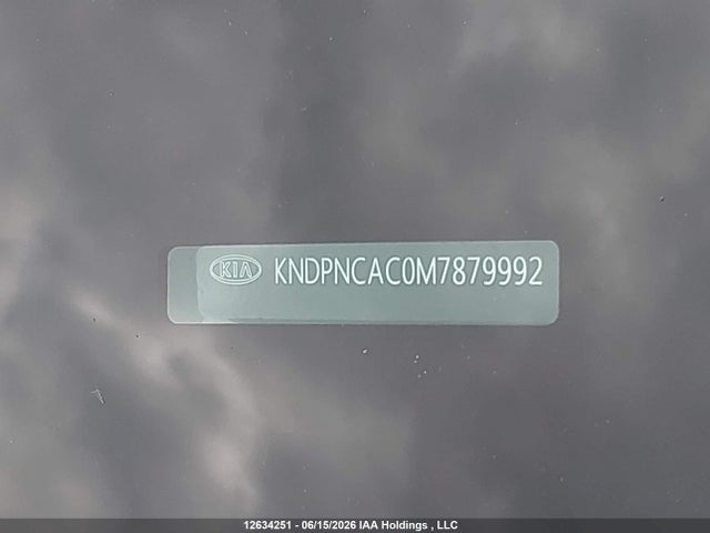 12634251 :رقم المزاد ، KNDPNCAC0M7879992 vin ، 2021 Kia Sportage Ex مزاد بيع