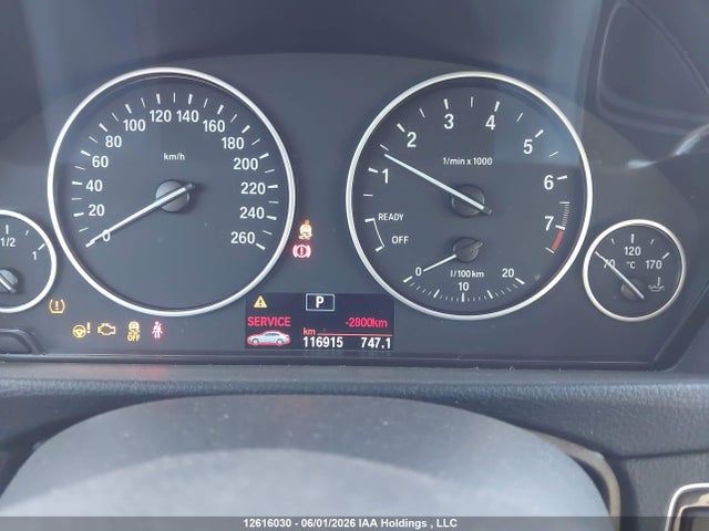 Продажа на аукционе авто 2013 Bmw 320i Xdrive, vin: WBA3C3C57DF980470, номер лота: 12616030